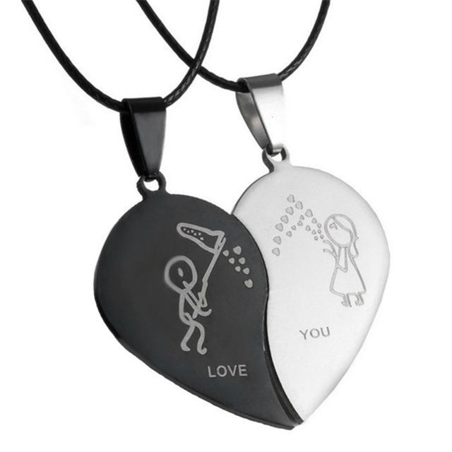 Necklace Stainless Steel For Lovers