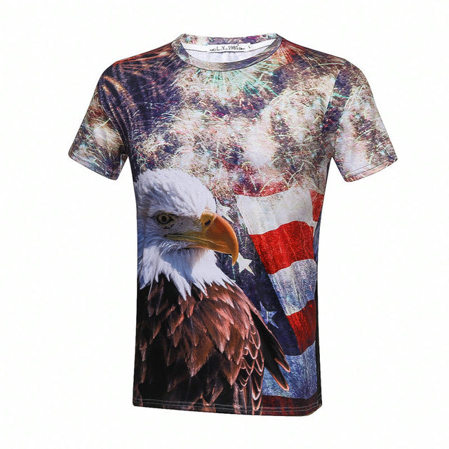 3D American Flag Independence Day