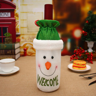 Cute Flannelette Christmas Gift Holders