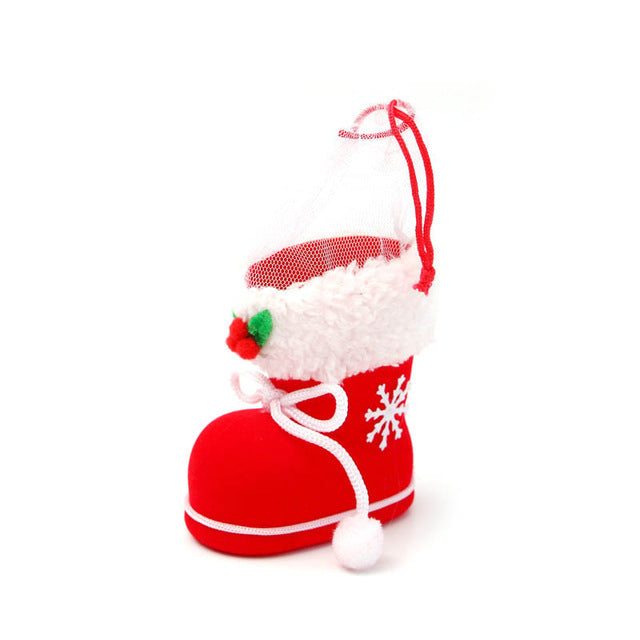 Christmas Santa Claus Boot Shoes