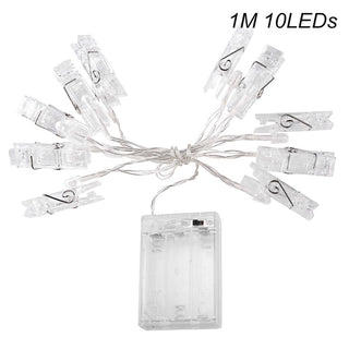 LED Garland Card Photo Clip Led