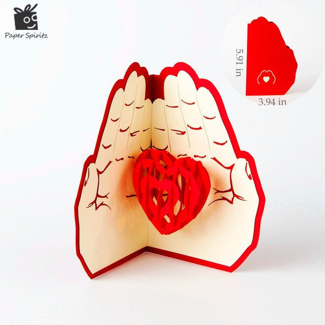 Valentines Day Gift Love in the Hand