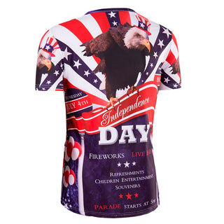 New Arrival Men T-shirt Printing 3D